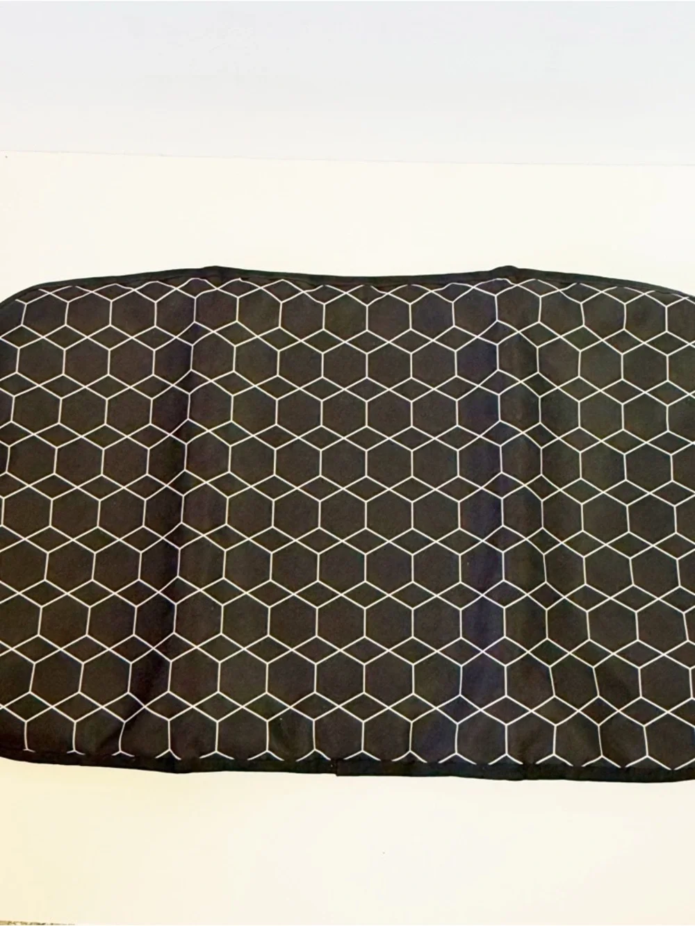 JuJuBe BFF Baby Diaper Bag Brown Geometric Design Tote Changing Mat Travel